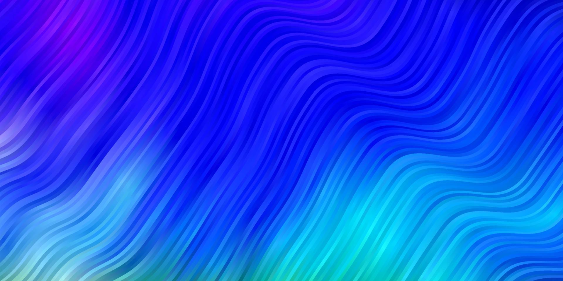 Light Multicolor vector background with curves.