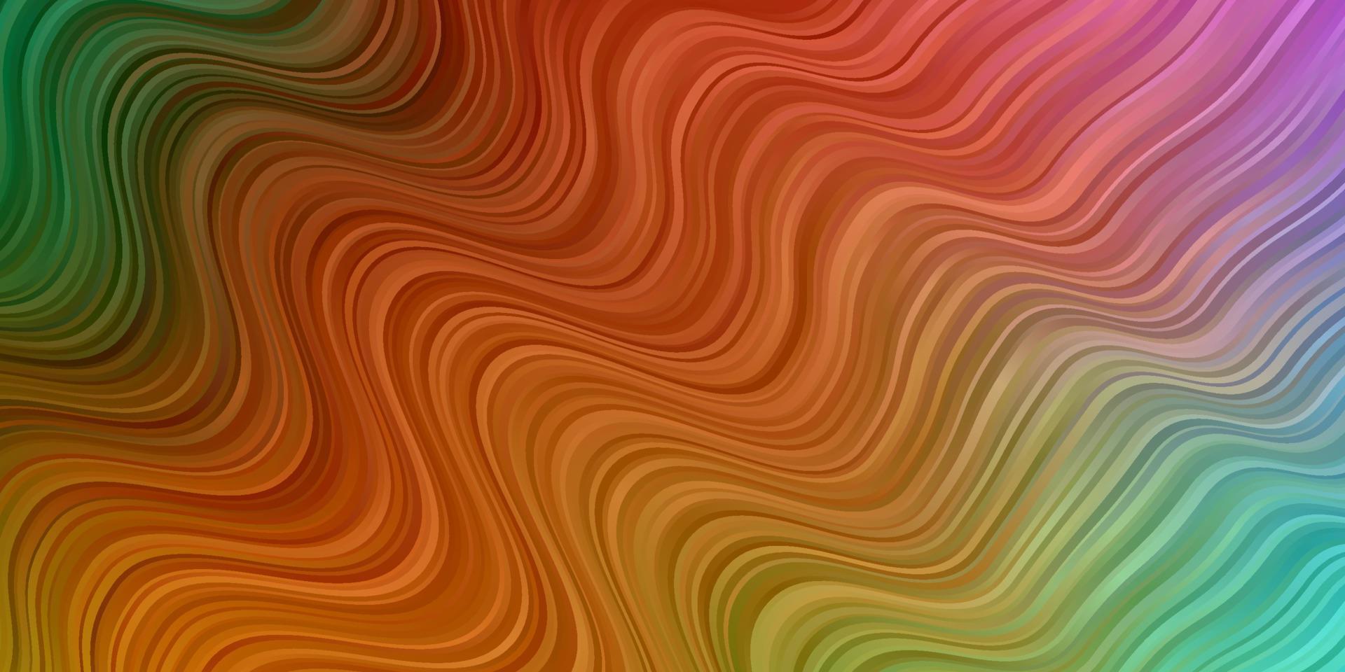 Light Multicolor vector texture with circular arc.
