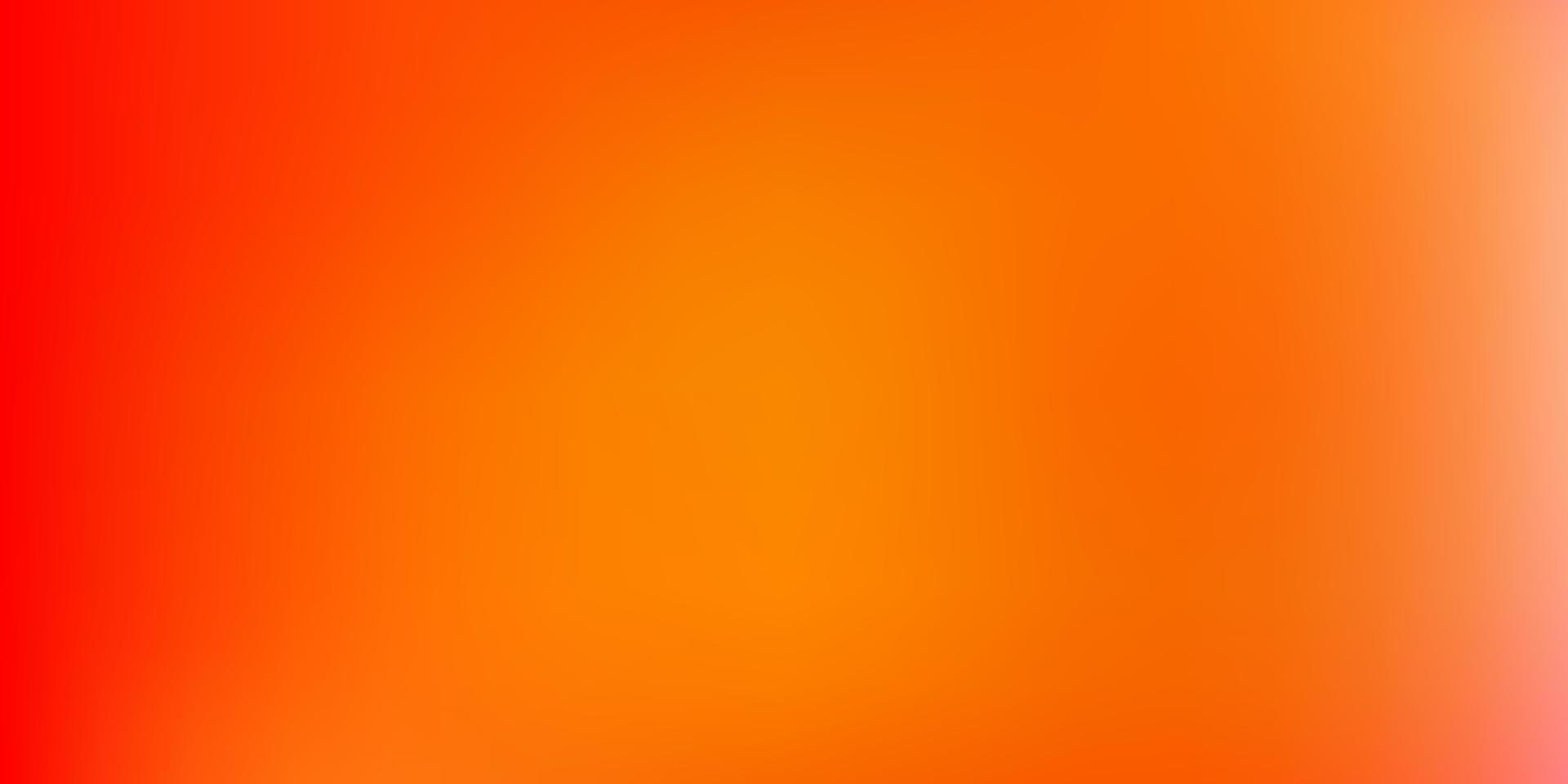 Light orange vector gradient blur pattern.