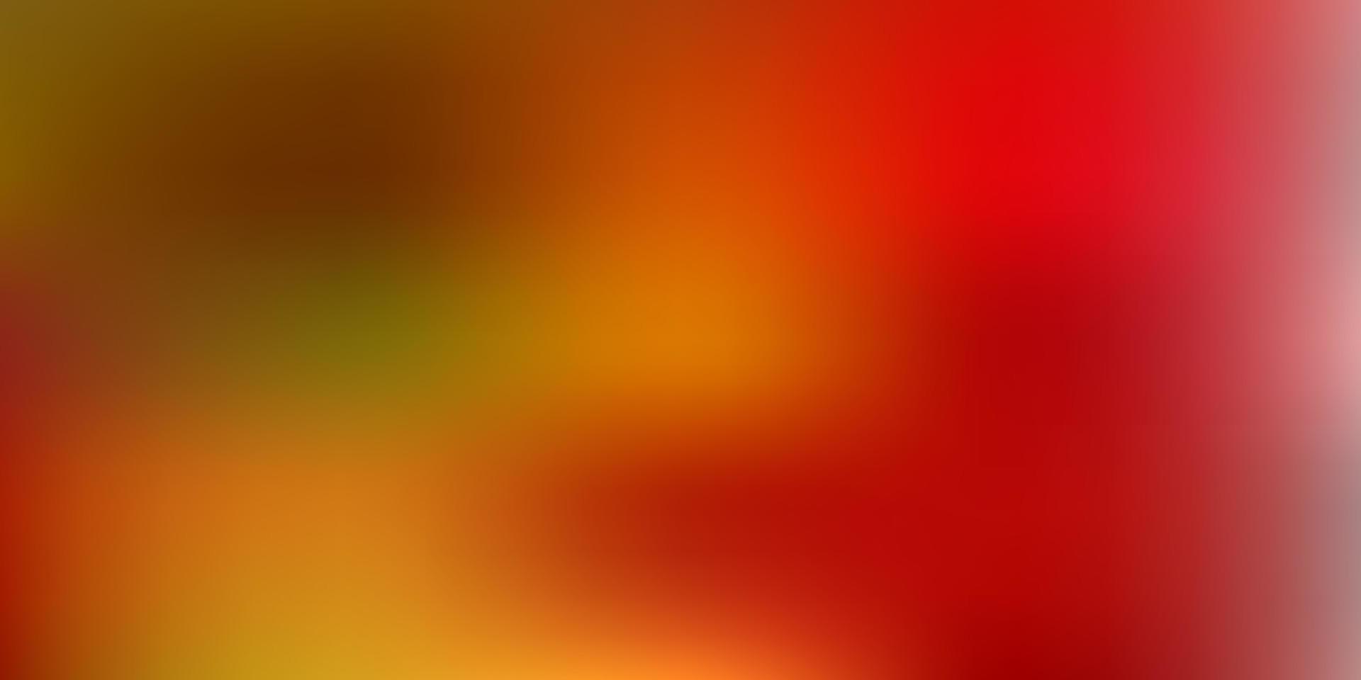 Light orange vector blurred pattern.