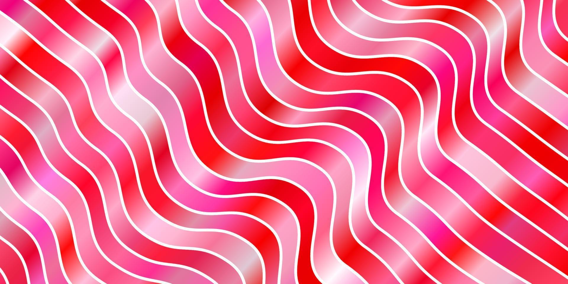 Light Pink vector template with lines.