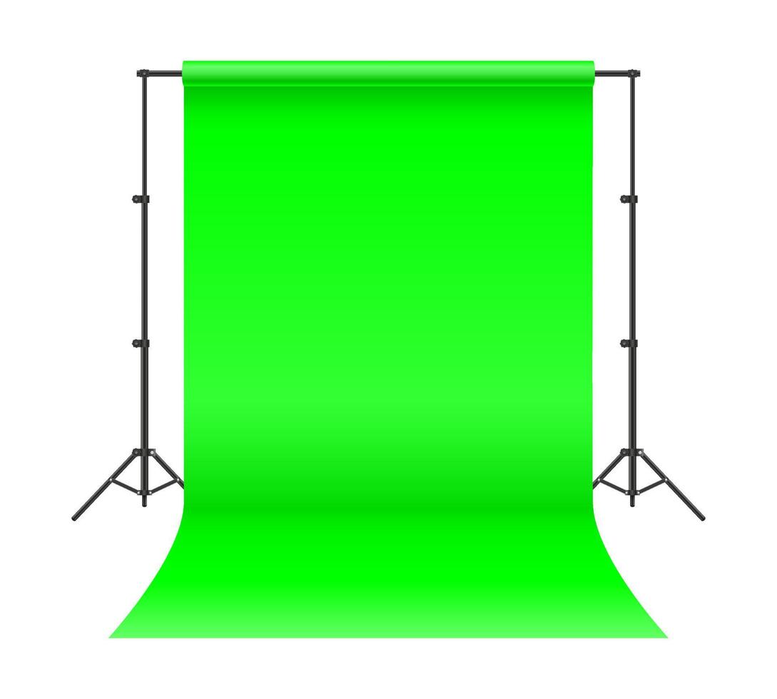 background in a photo studio on tripods indoors vector illustration