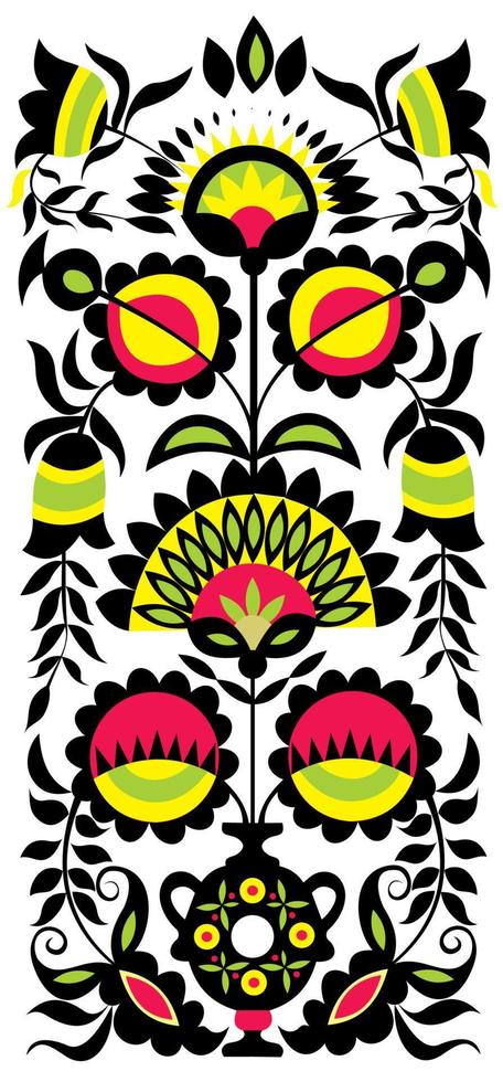 Element of Flower ornament. Vector illustration.