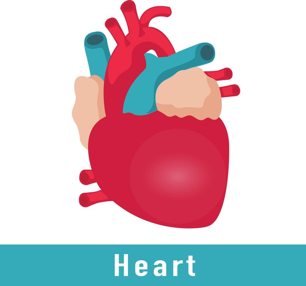 heart icon vector illustration.