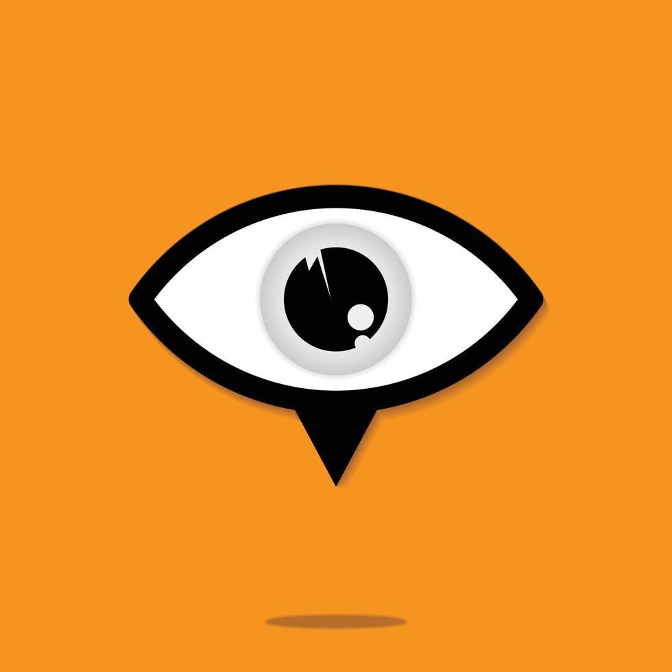 eye logo vector