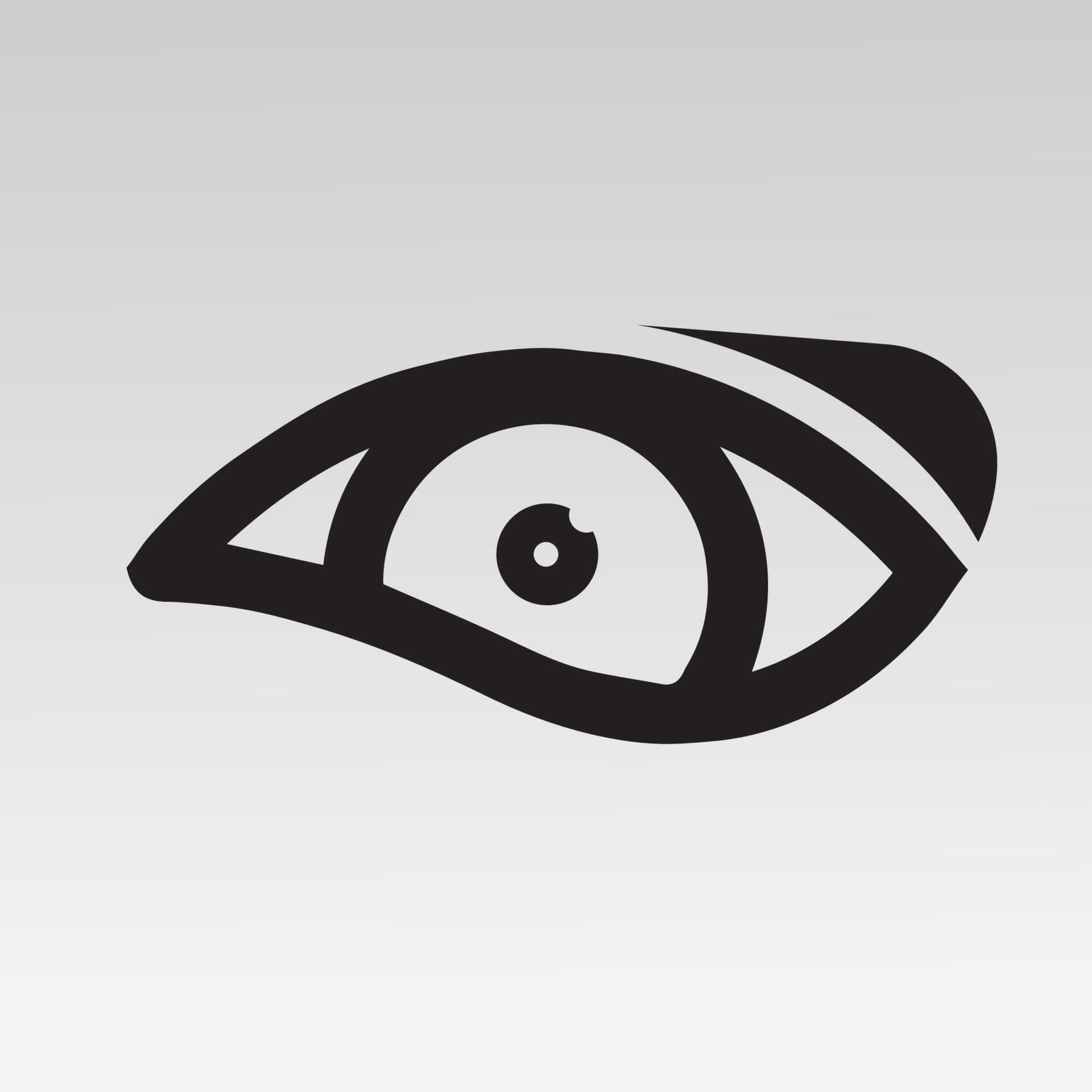 eye logo vector 12407862 Vector Art at Vecteezy