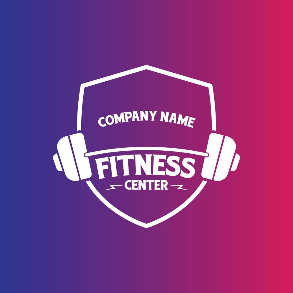 vector logo fitness