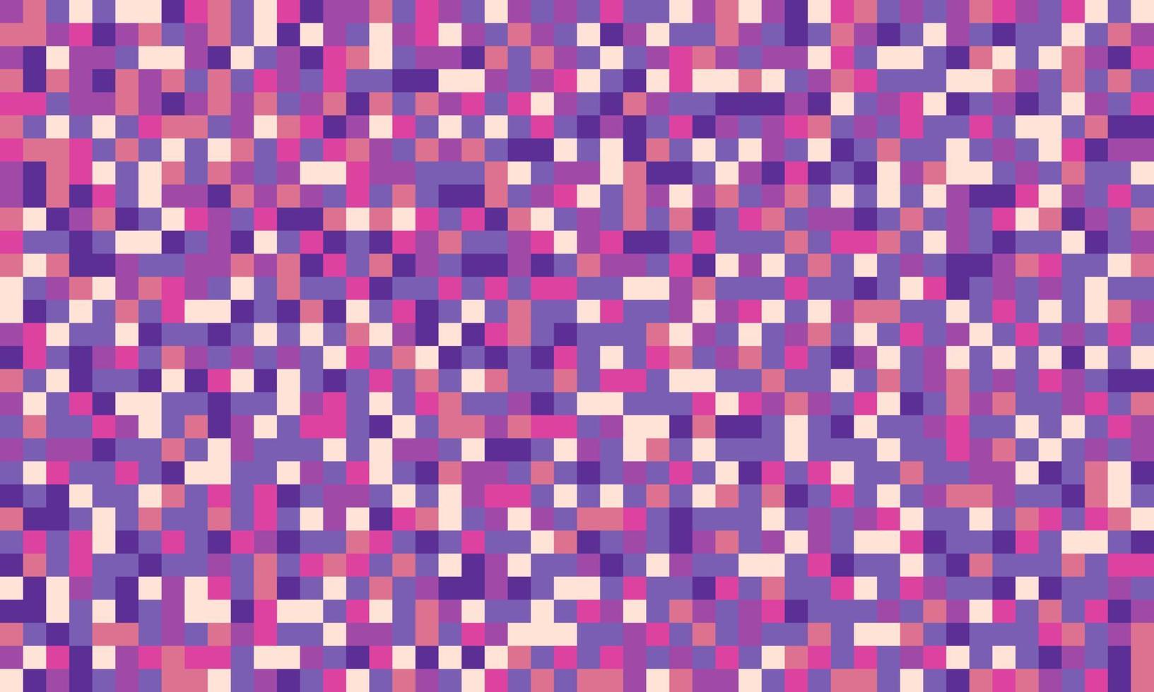 Fondo de vector de mosaico abstracto sin fisuras. puesta de sol de mosaico. cuadrado morado. tono cálido para impresión y tela, papel tapiz y bolsa