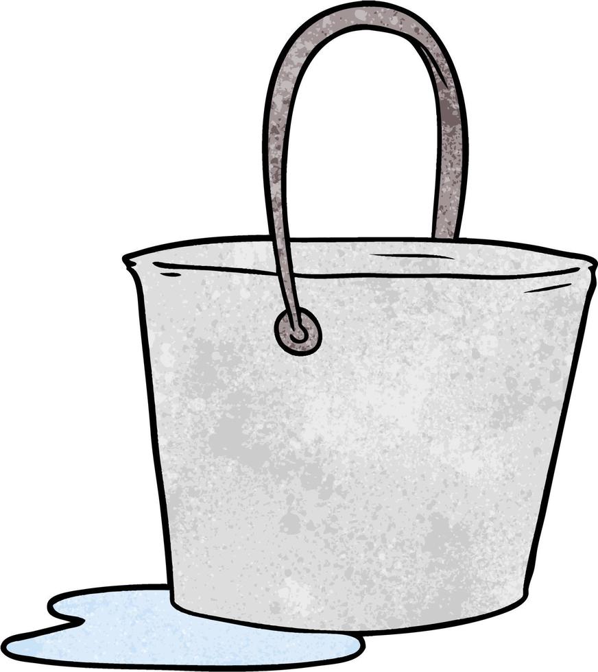 cartoon bucket of water 12411407 Vector Art at Vecteezy