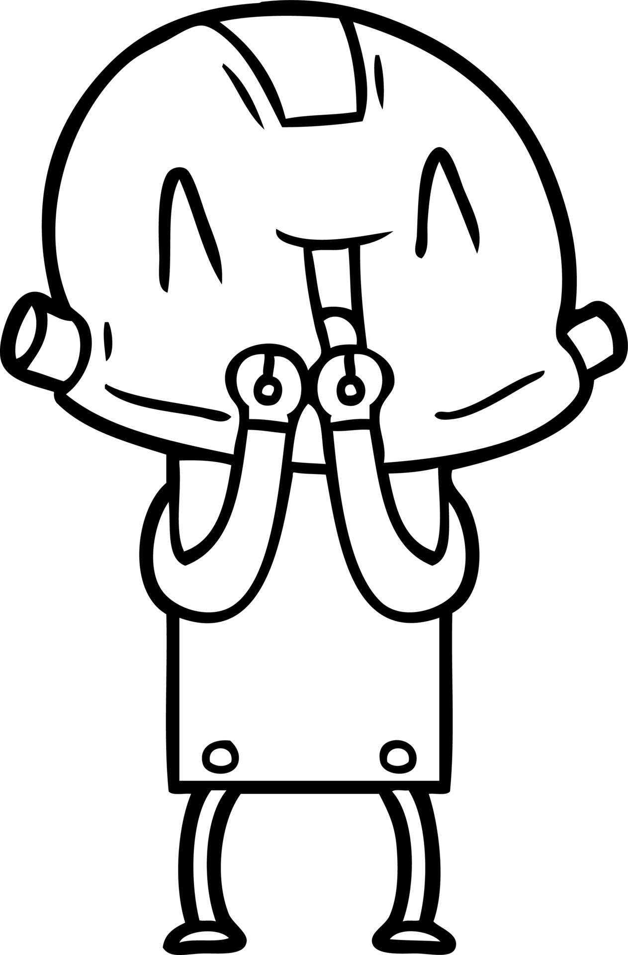 Vector Cartoon Robot 12411579 Vector Art At Vecteezy Vector Cartoon Robot 12411579 Vector Art At Vecteezy