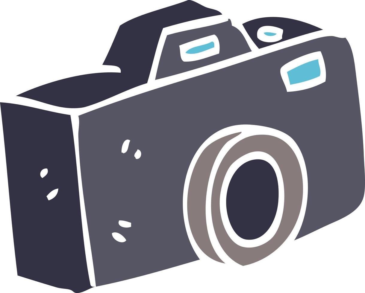 flat color illustration cartoon camera 12412154 Vector Art at Vecteezy