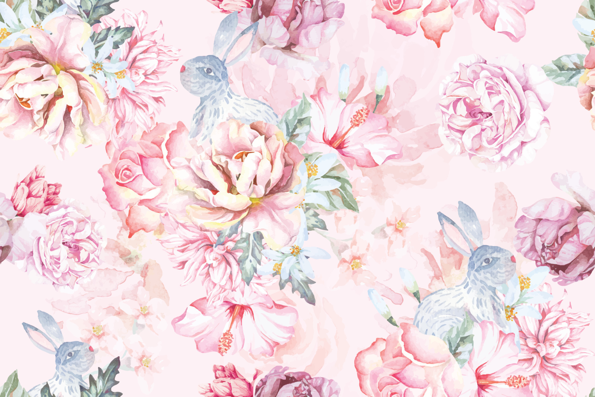 Pastel floral wallpaper on sale at jorja helms blog