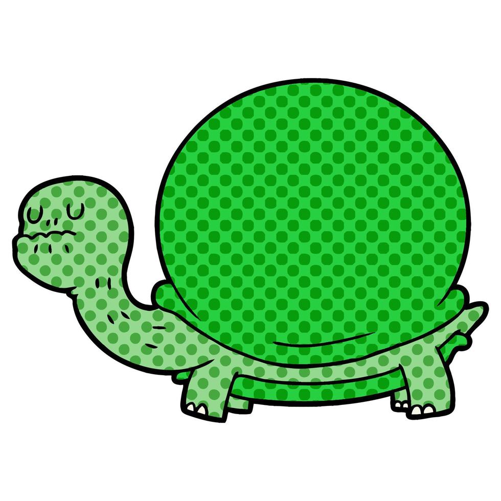 cartoon tortoise character vector