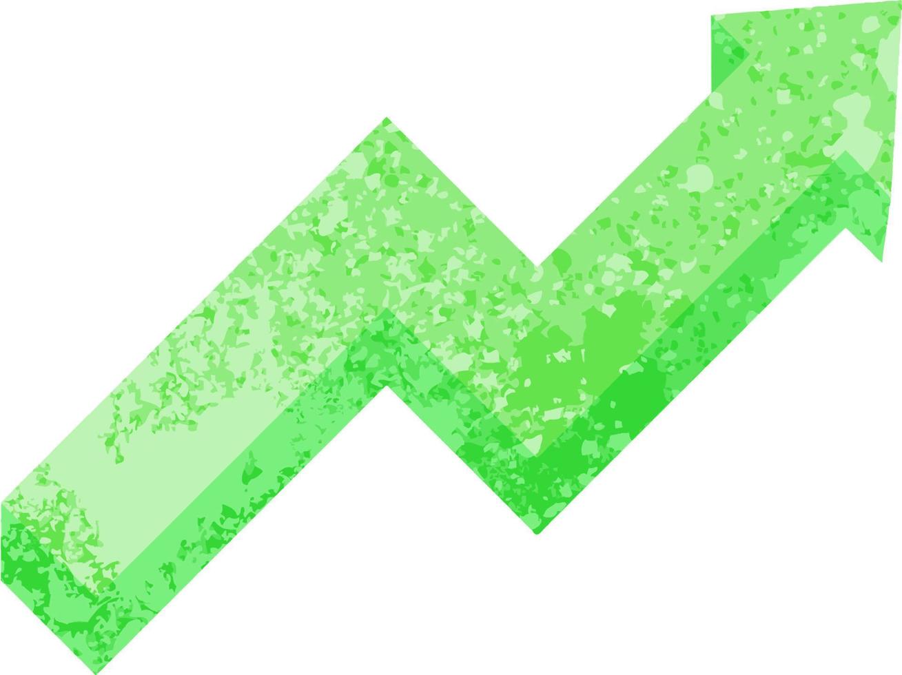 performance arrow graphic vector illustration icon