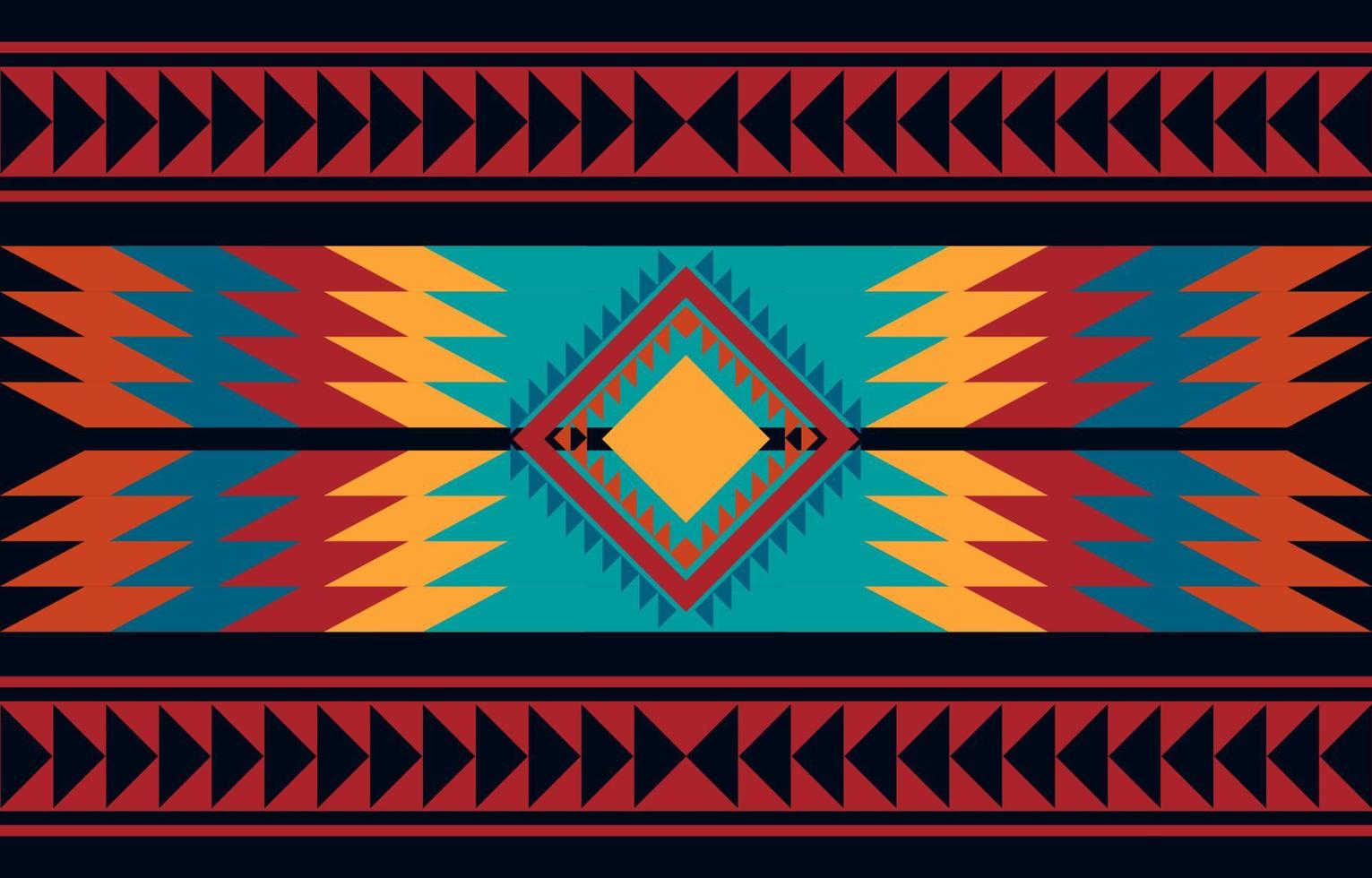 Geometric ethnic pattern seamless. ethnic seamless pattern. Design for cloth business, curtain, background, carpet, wallpaper, clothing, wrapping, Batik, fabric,Vector illustration. vector