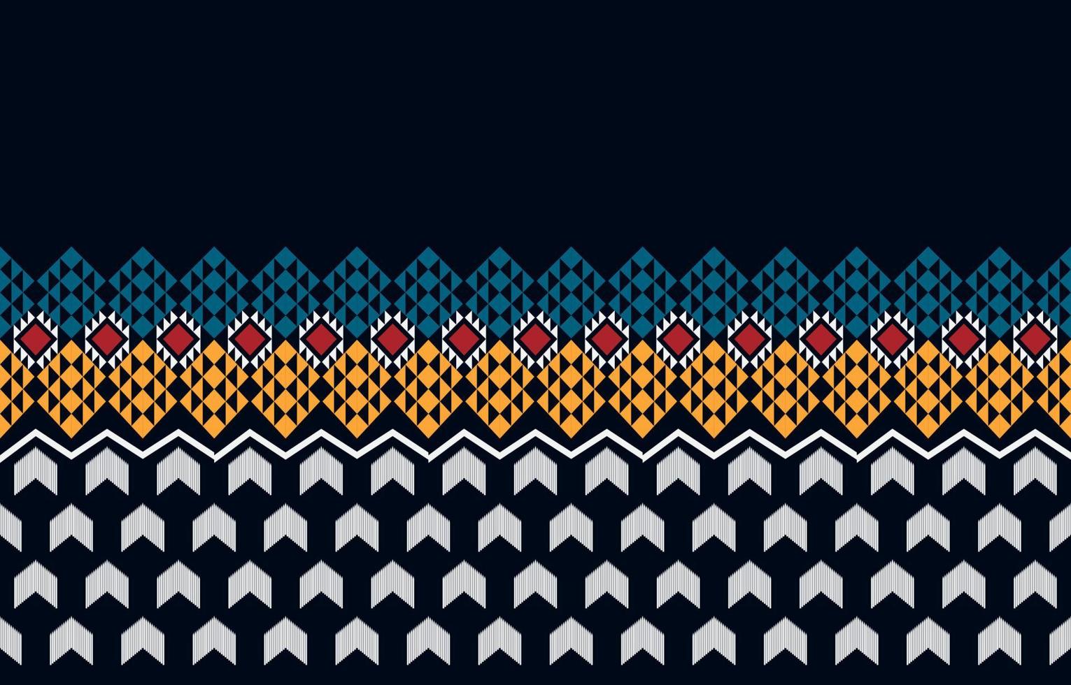 Geometric ethnic pattern seamless. ethnic seamless pattern. Design for cloth business, curtain, background, carpet, wallpaper, clothing, wrapping, Batik, fabric,Vector illustration. vector
