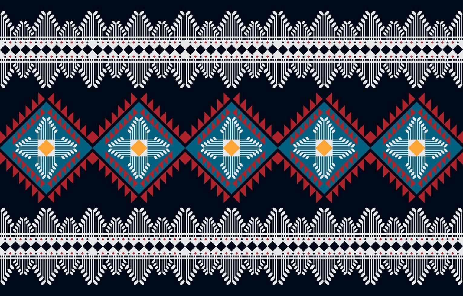 Geometric ethnic pattern seamless. ethnic seamless pattern. Design for cloth business, curtain, background, carpet, wallpaper, clothing, wrapping, Batik, fabric,Vector illustration. vector