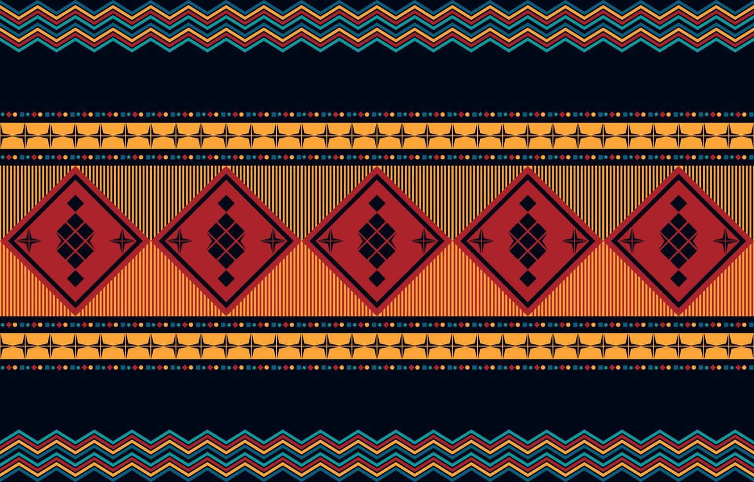 Geometric ethnic pattern seamless. ethnic seamless pattern. Design for cloth business, curtain, background, carpet, wallpaper, clothing, wrapping, Batik, fabric,Vector illustration. vector