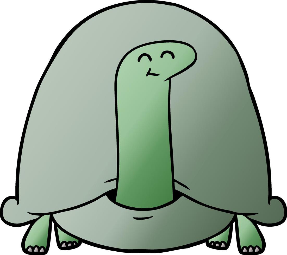 cartoon tortoise character vector