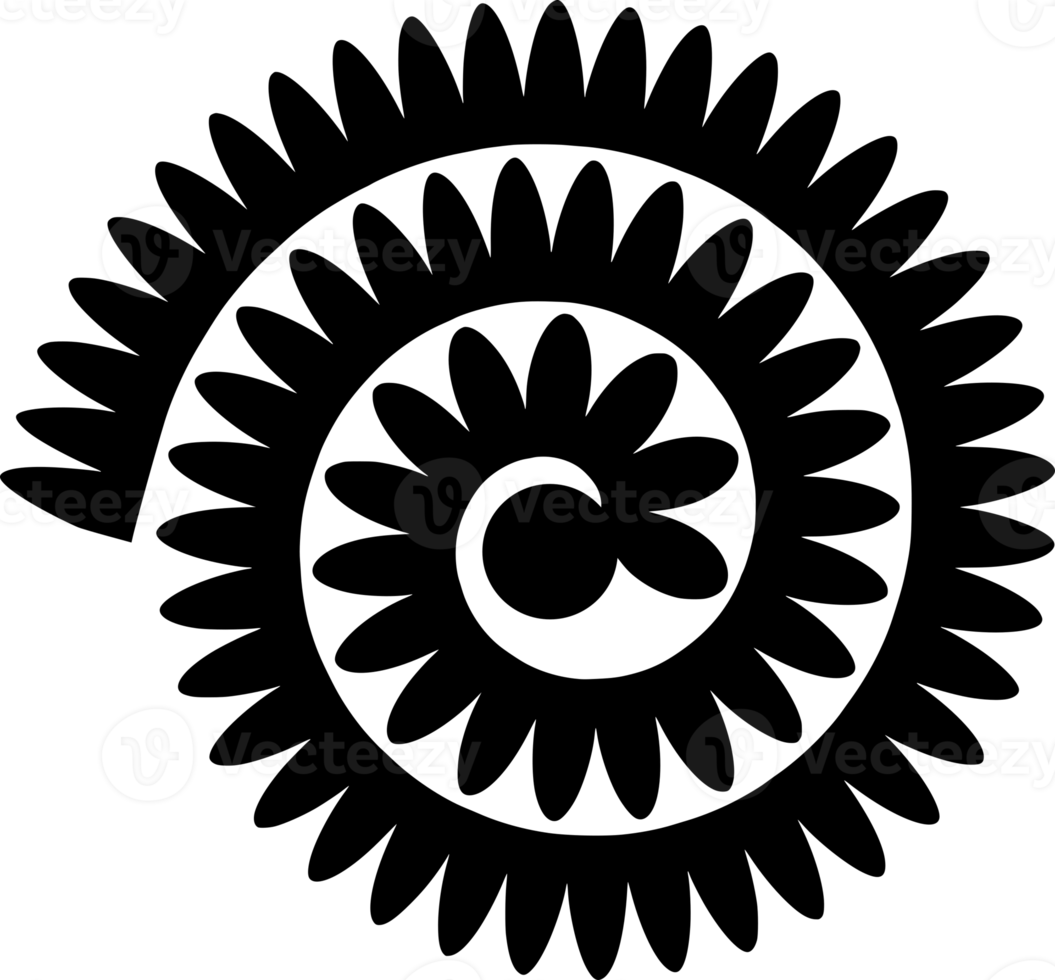 rolled-flower-shape-12414390-png