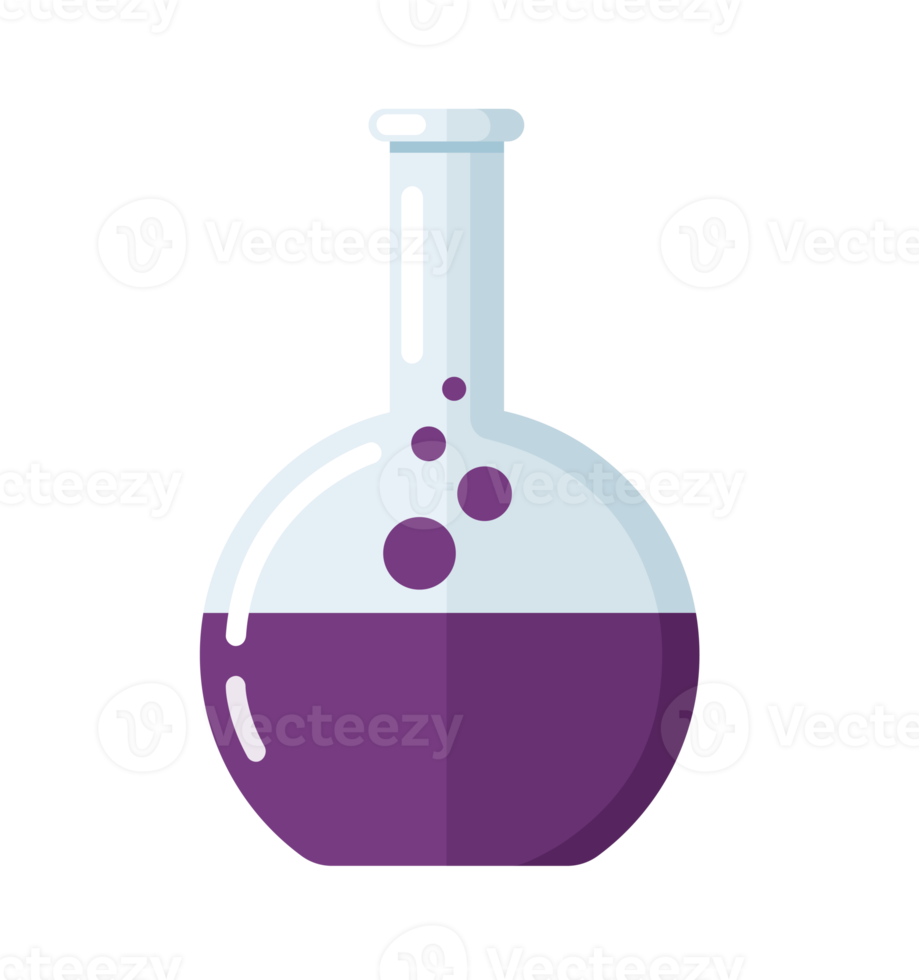 laboratory filled with liquid. chemistry flasks 12414522 PNG