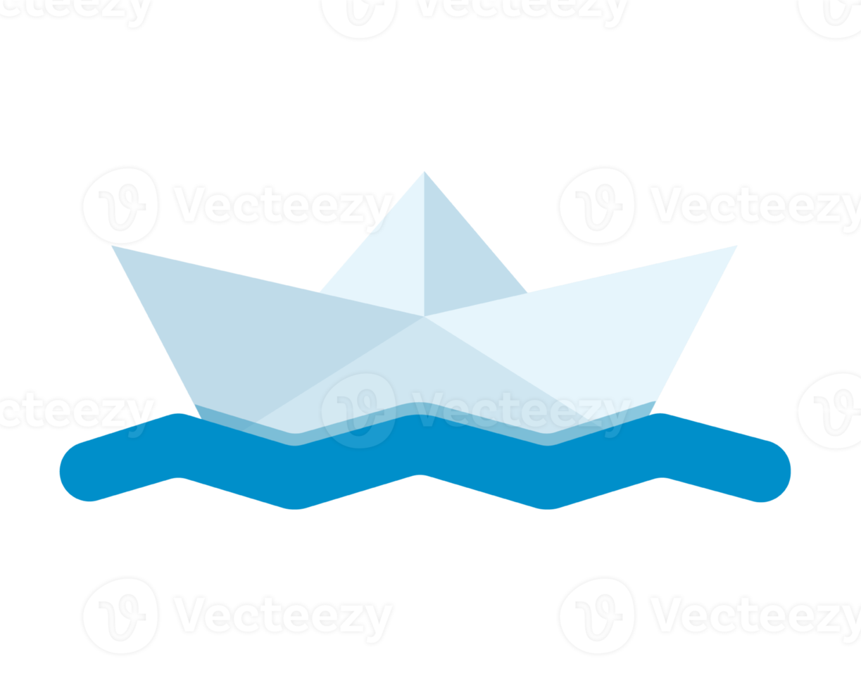 paper boat illustration png