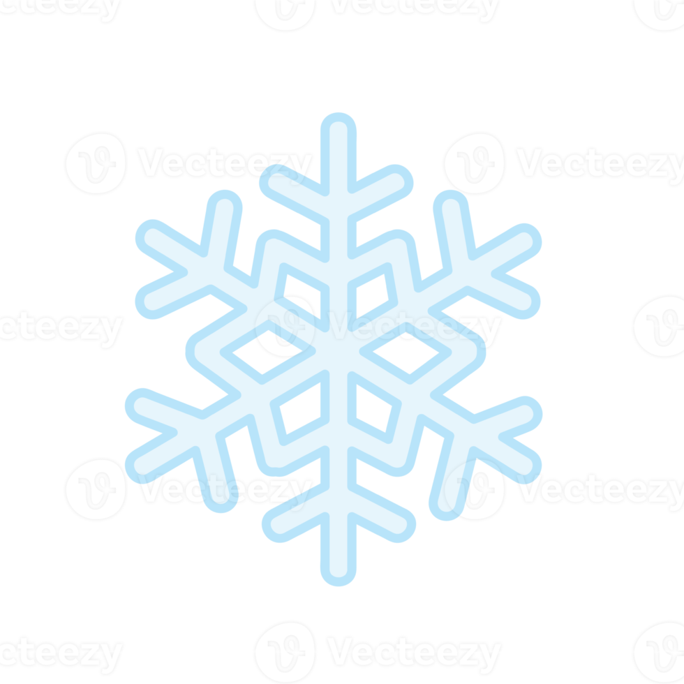 Winter snowflake icon png