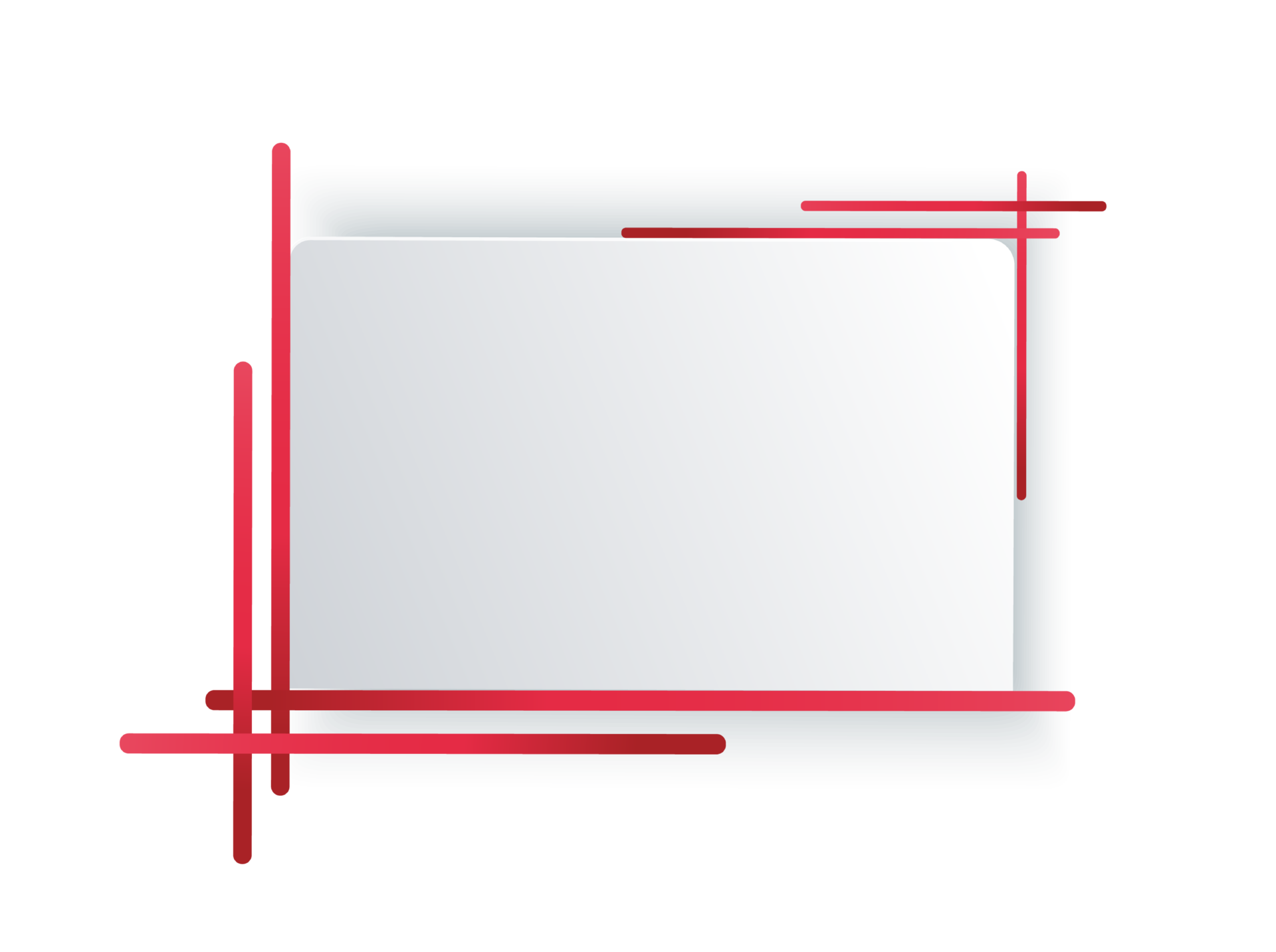red frame template illustration 12414561 PNG