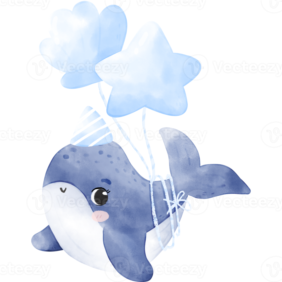 cute baby whale png