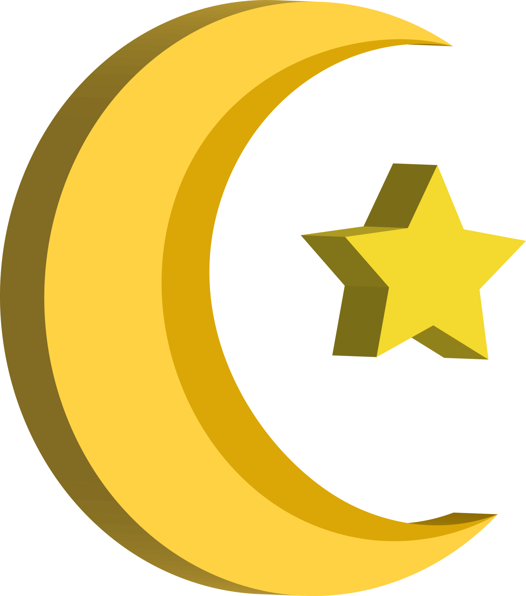 3d-crescent-moon-and-a-star-element-icon-12414930-png