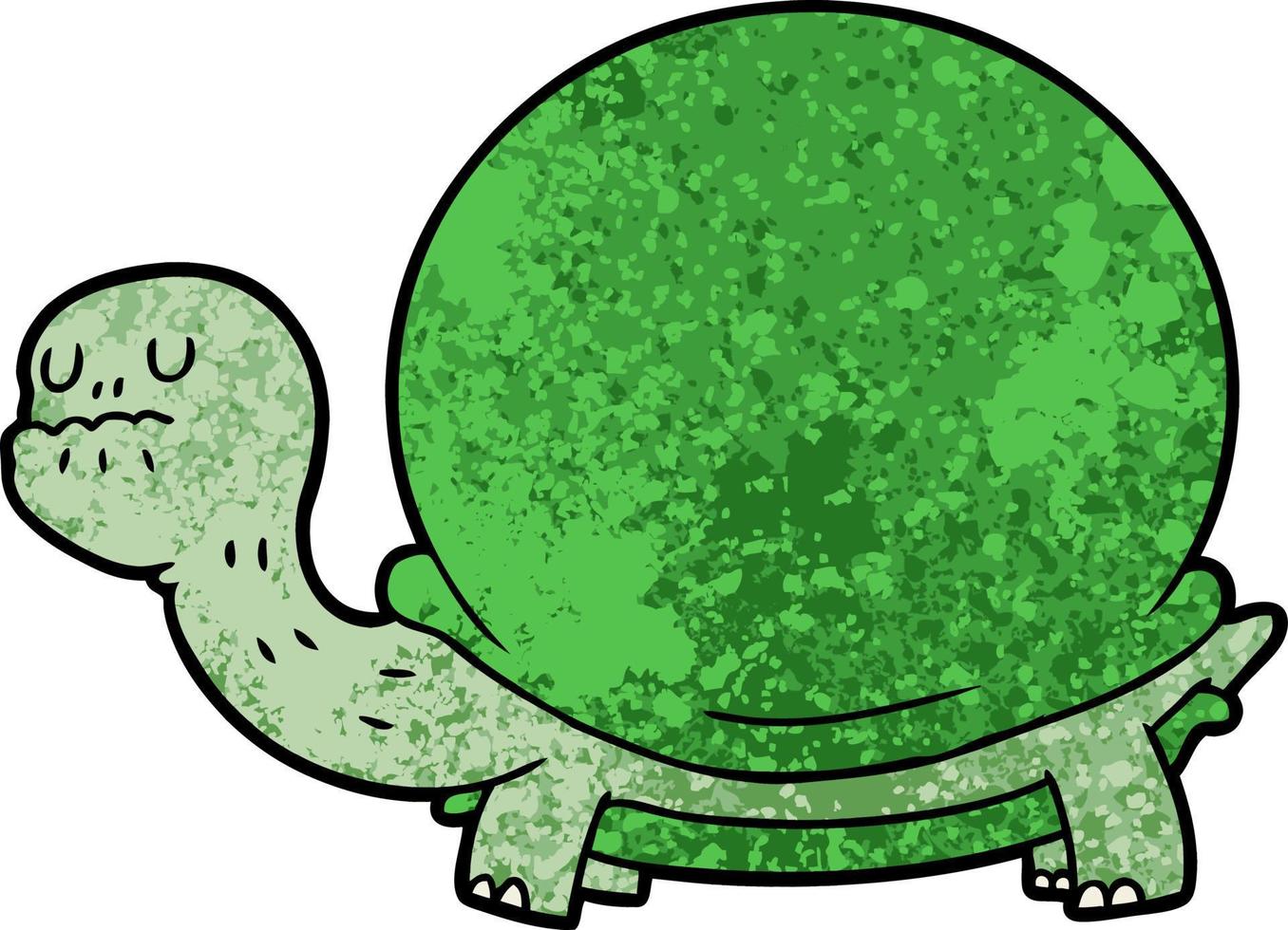 cartoon tortoise character vector