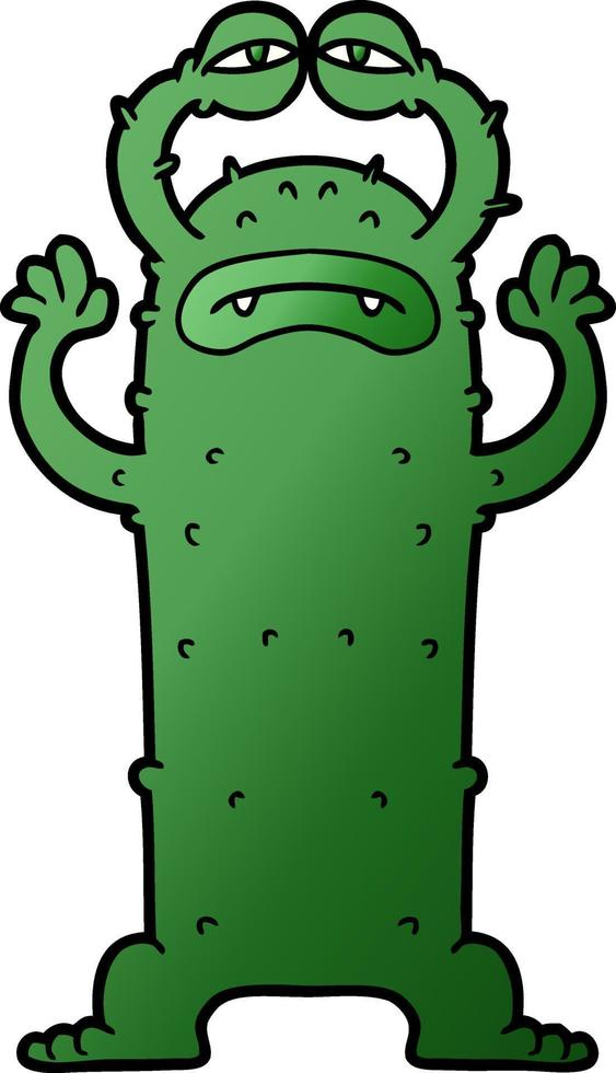 cartoon green alien 12415524 Vector Art at Vecteezy