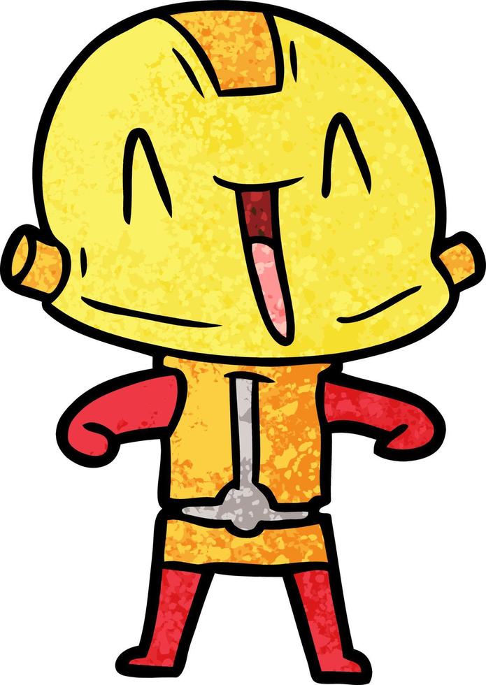 cartoon robot character vector