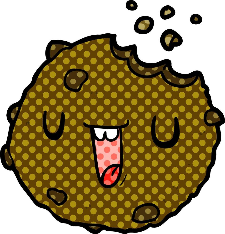 cartoon cookie character vector