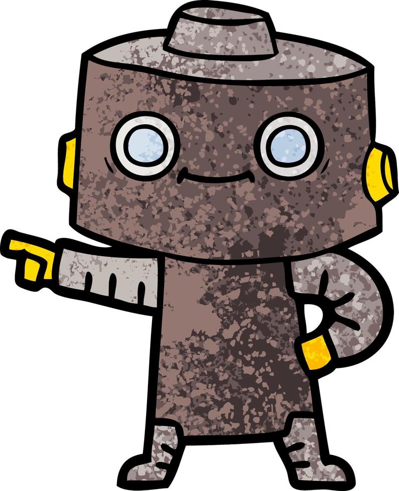 cartoon robot character vector