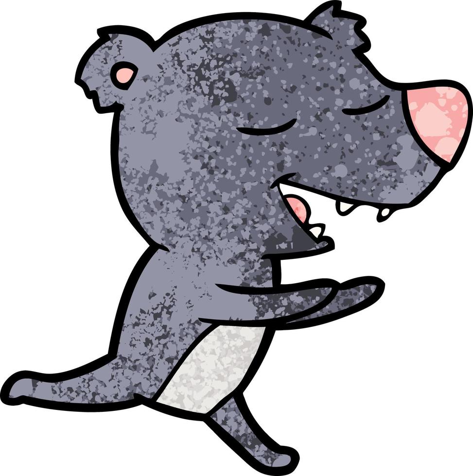 cartoon bear character vector