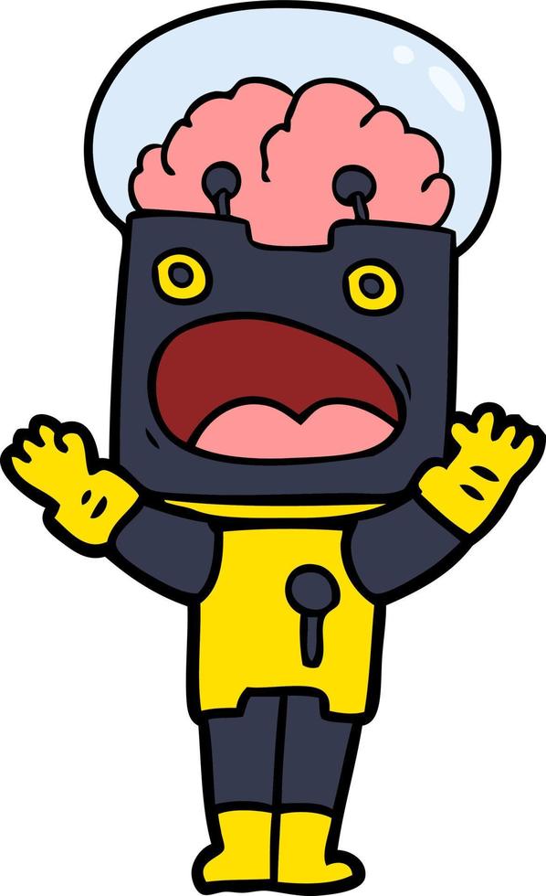 cartoon robot character vector