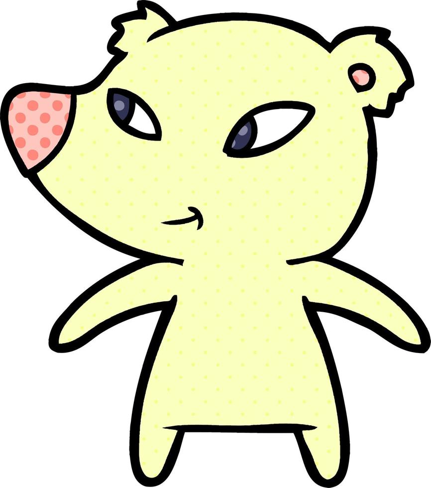 cute cartoon bear vector