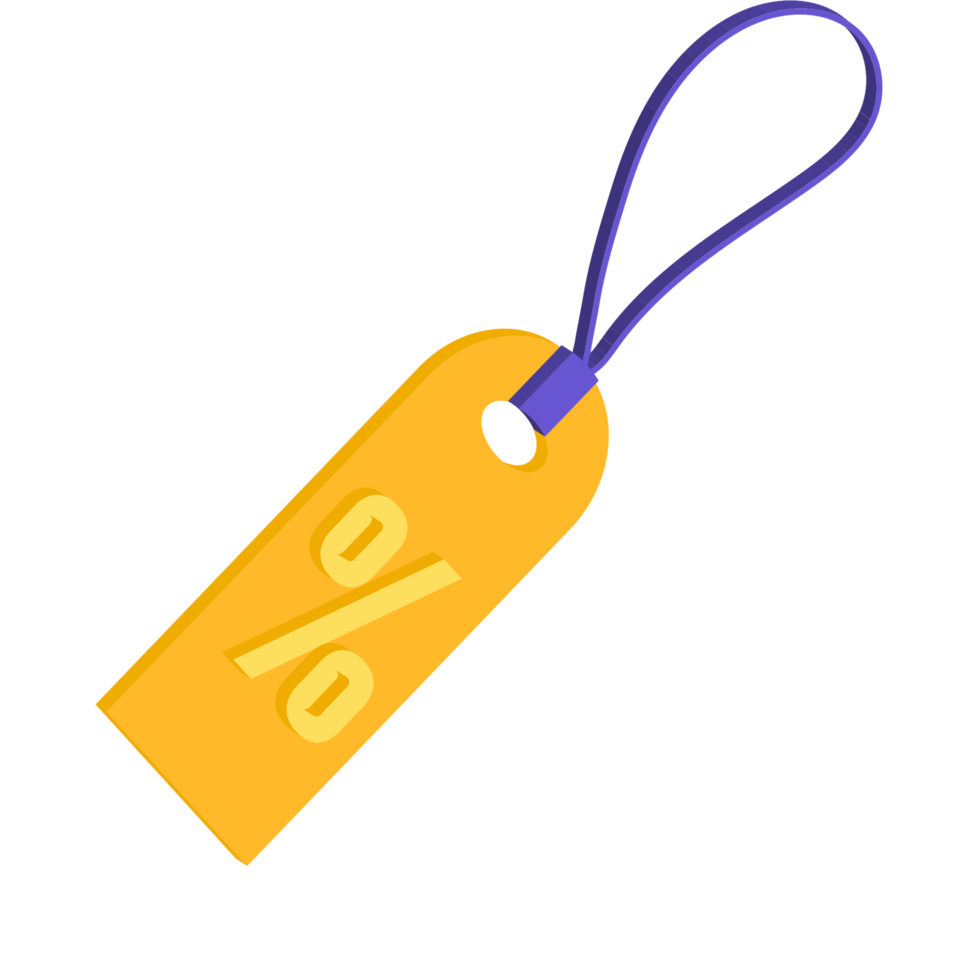 3D-Sale-Tags-Symbol. 3D-Verkaufsetikettensymbol. png