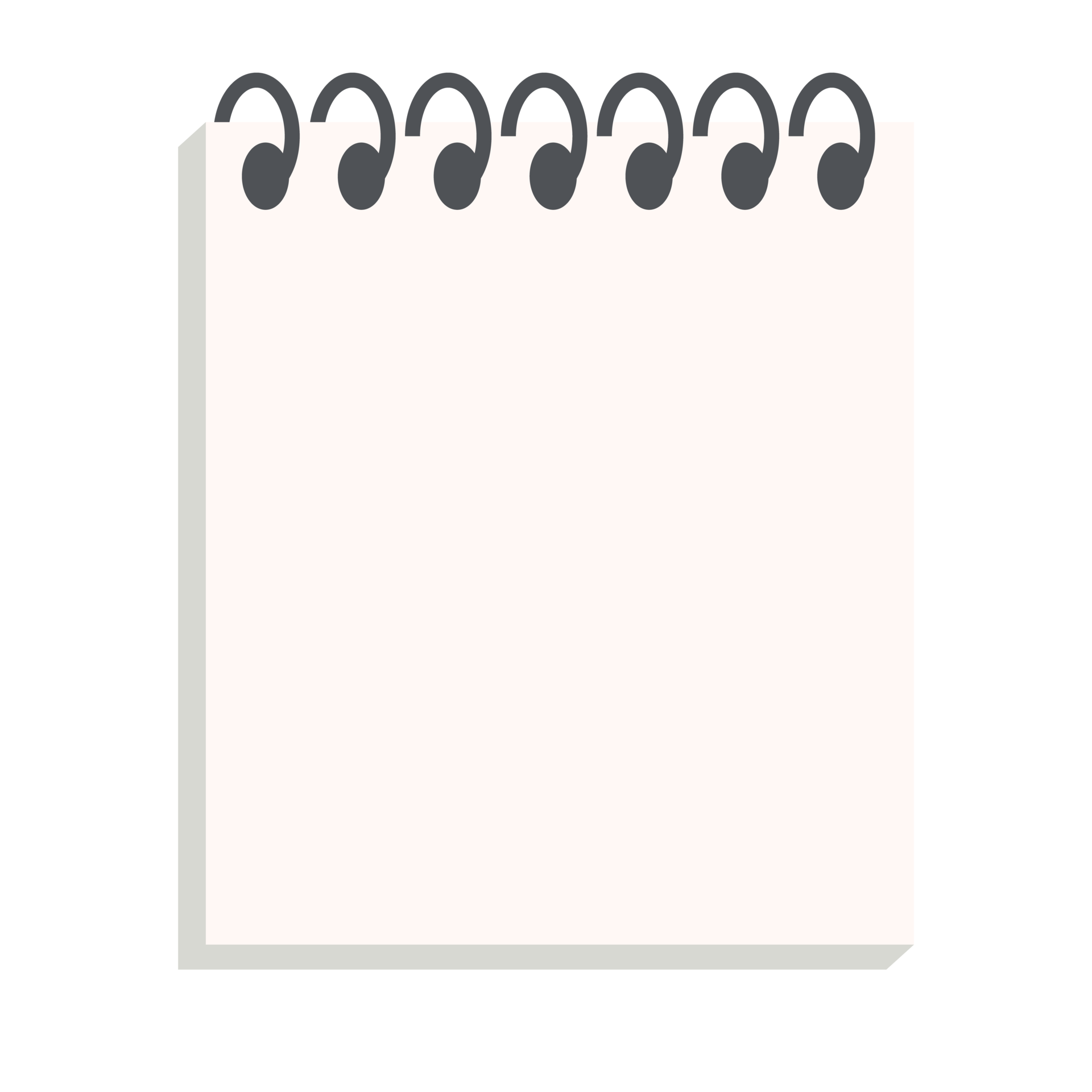 blank notebook plain paper texture variation collection set 12419797 PNG