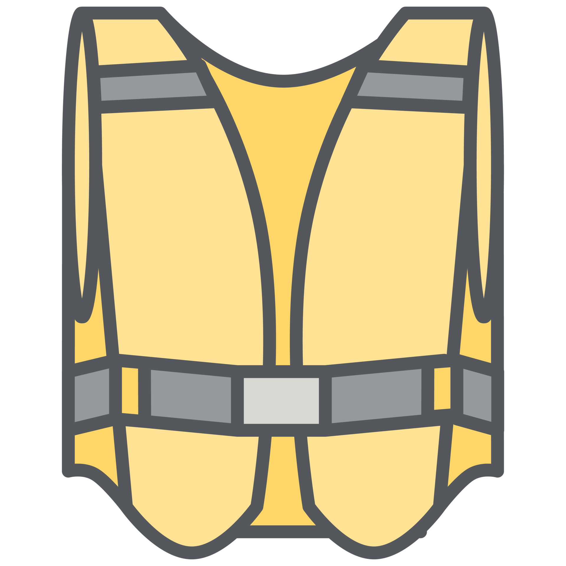 safety vest construction tools icon set collection 12419815 PNG