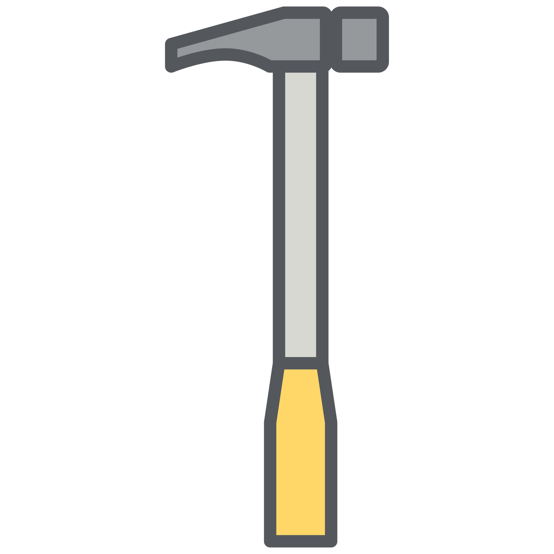 sharp side hammer construction tools icon set collection 12419821 PNG