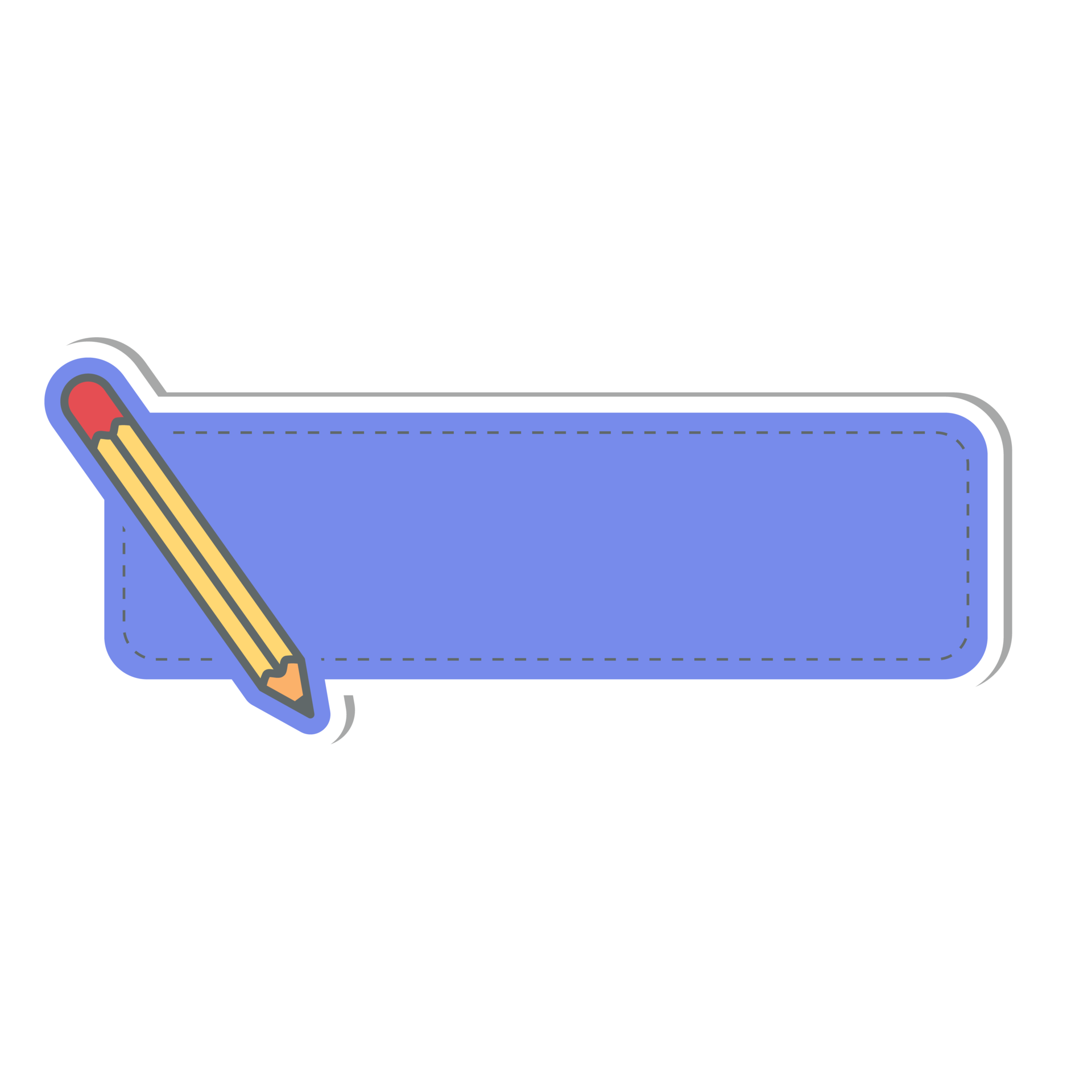 pencil cute label name tags sticker 12419835 PNG