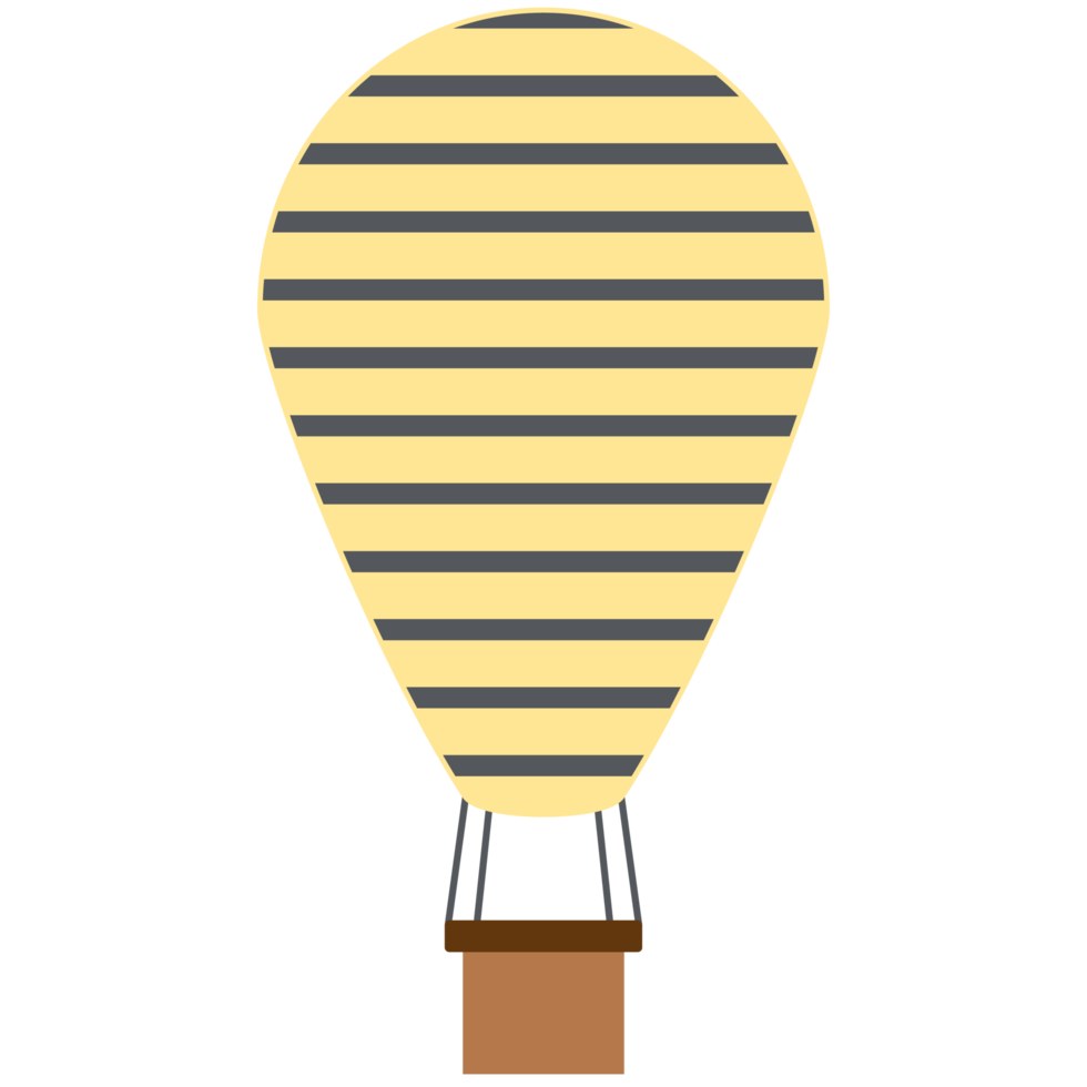 hot air balloon aesthetic classic vintage vehicle png