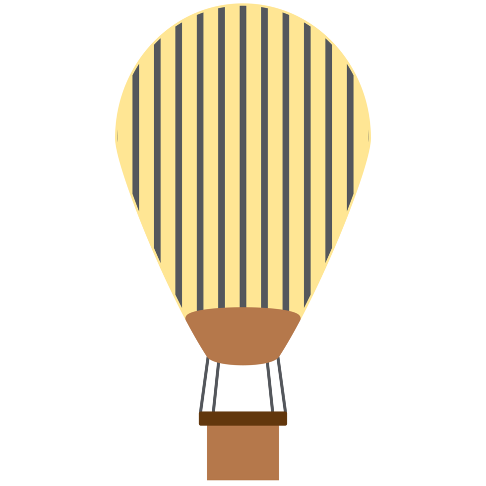 hot air balloon aesthetic classic vintage vehicle png