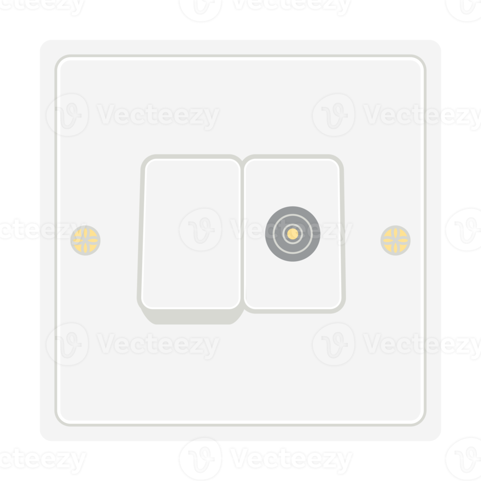 combinaison d'un commutateur d'antenne à câble coaxial et d'un équipement d'outil électrique à prise de courant png