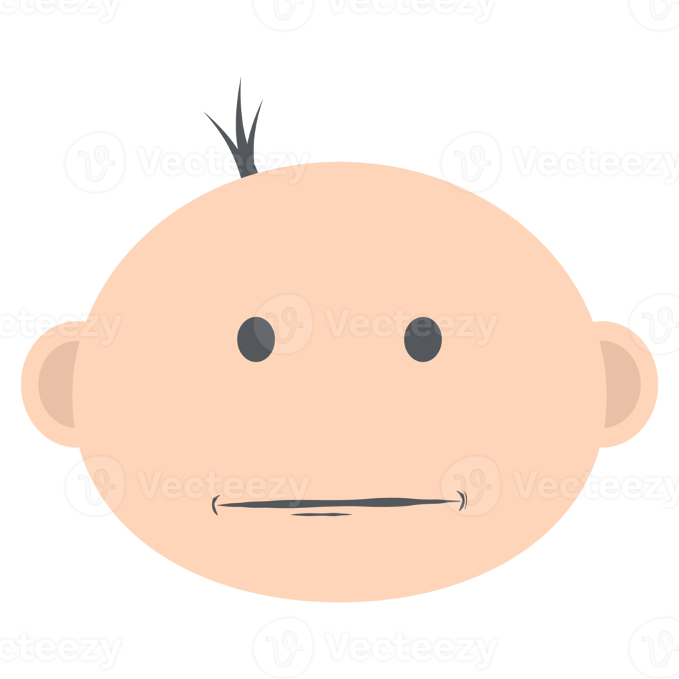 Baby Boy Head Emoticon Gesichtsausdruck Sammlung png