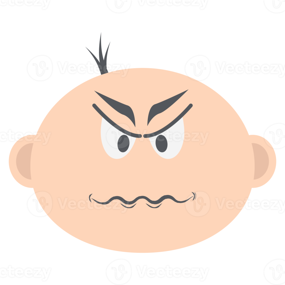 Baby Boy Head Emoticon Gesichtsausdruck Sammlung png