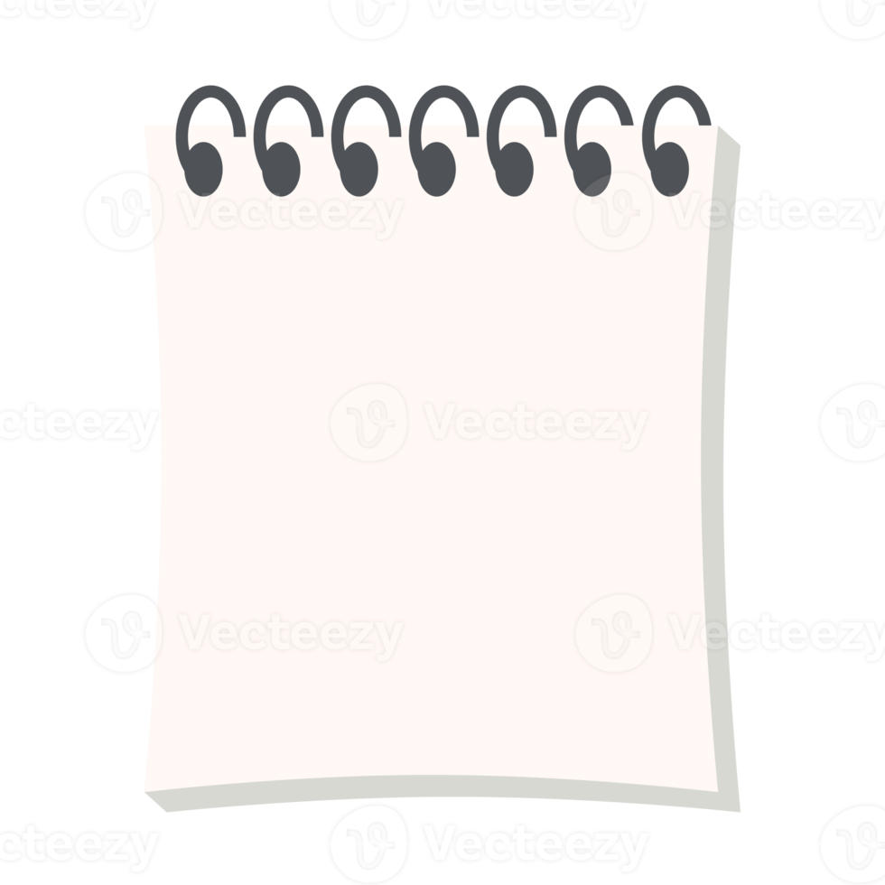 conjunto de coleção de variação de textura de papel listrado de caderno em branco png