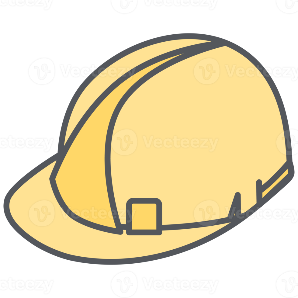 safety helmet construction tools icon set collection png